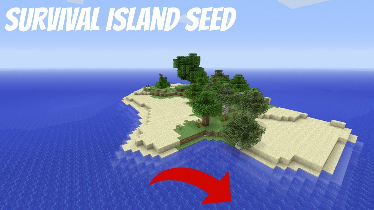 minecraft island seed ps4